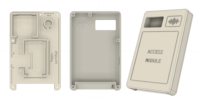 Alarm panel 3D model
