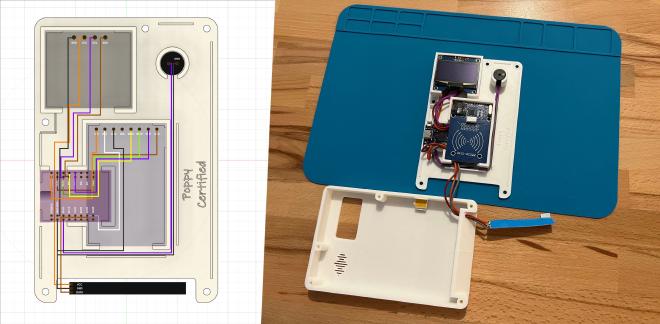 Components wiring diagram